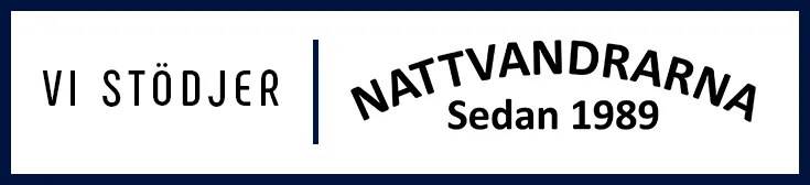 Vi stödjer Nattvandrarna – sedan 1989